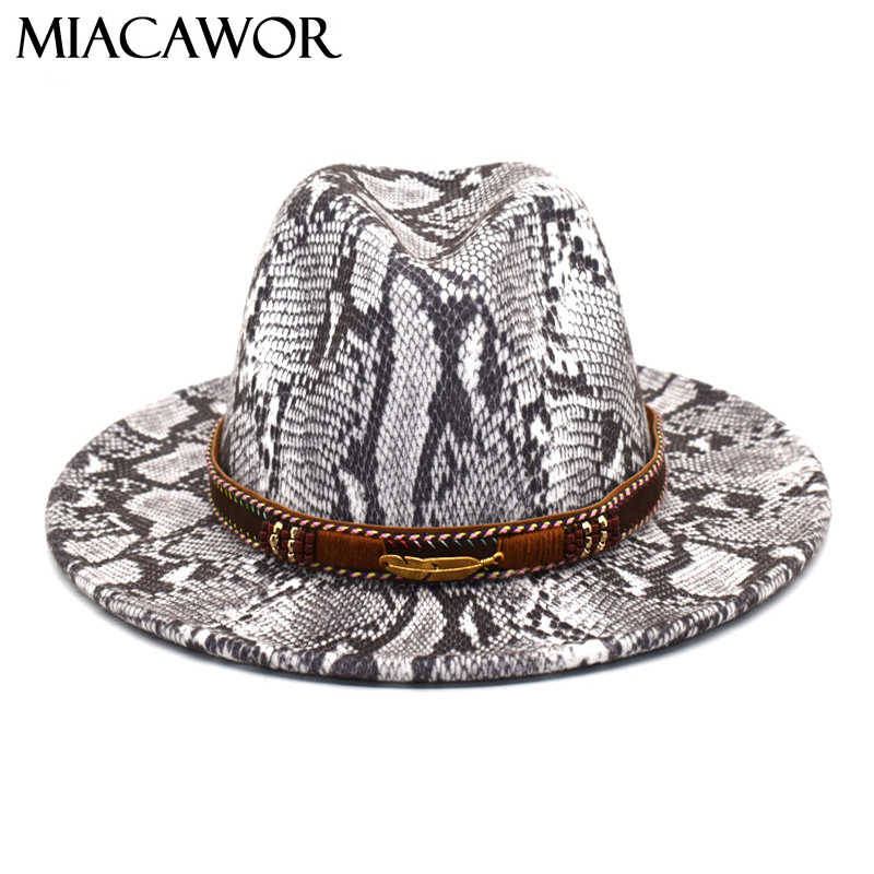 Wide Brim Hats MIACAWOR Ladies Autumn And Winter Imitation Wool Hat Sun Men's Fedora Big Classic Wide-Brimmed Felt F31, Dark grey
Wide Brim Hats MIACAWOR Ladies Autumn And Winter Imitation Wool Hat Sun Men's Fedora Big Classic Wide-Brimmed Felt F31, Dark grey