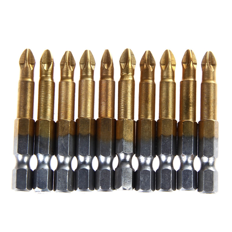 Fashion10x Anti Slip Electric Screwdriver Bits Single Side Magnetic Hex Shank PH2 50mm
Fashion10x Anti Slip Electric Screwdriver Bits Single Side Magnetic Hex Shank PH2 50mm