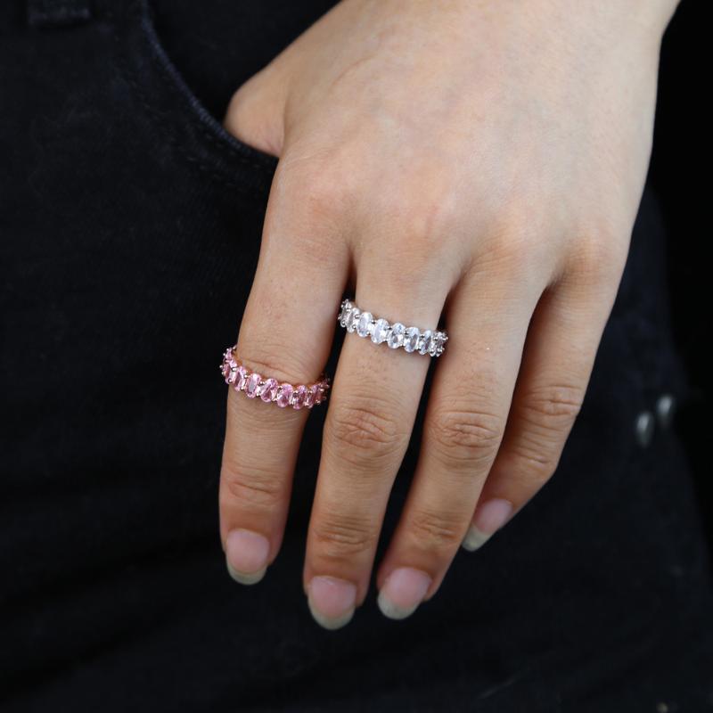 white pink oval cz paved band rings with rose gold silver color plated factory price wholesale bulk ring jewelry for women lady
white pink oval cz paved band rings with rose gold silver color plated factory price wholesale bulk ring jewelry for women lady