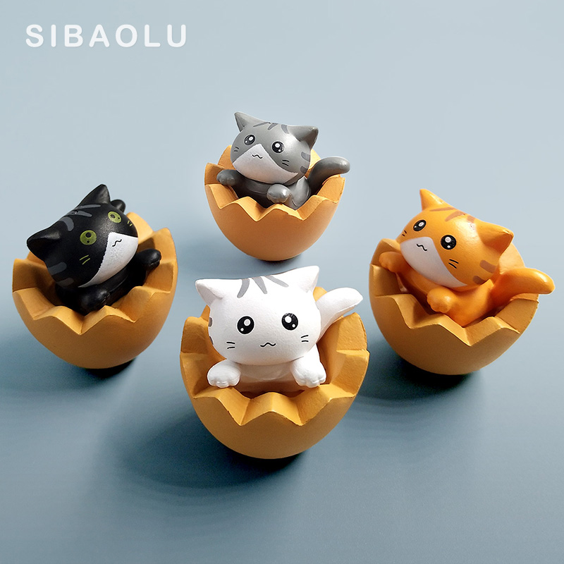 Eggshell Cat Figurine statue Animal moss terrarium Home Decor Shaped Decoration Cake mini fairy garden resin Crafts ornament toy
Eggshell Cat Figurine statue Animal moss terrarium Home Decor Shaped Decoration Cake mini fairy garden resin Crafts ornament toy