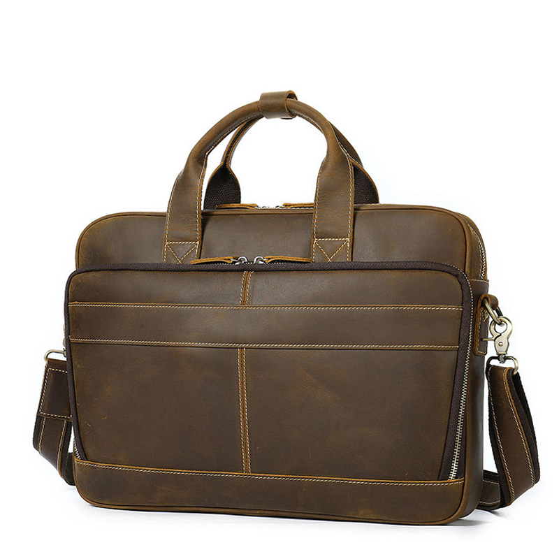 Men Briefcase Business Vintage Genuine Leather Shoulder Messenger Bag Male Large Laptop Handbags Male Large Capacity Handbags, Red brown
Men Briefcase Business Vintage Genuine Leather Shoulder Messenger Bag Male Large Laptop Handbags Male Large Capacity Handbags, Red brown
