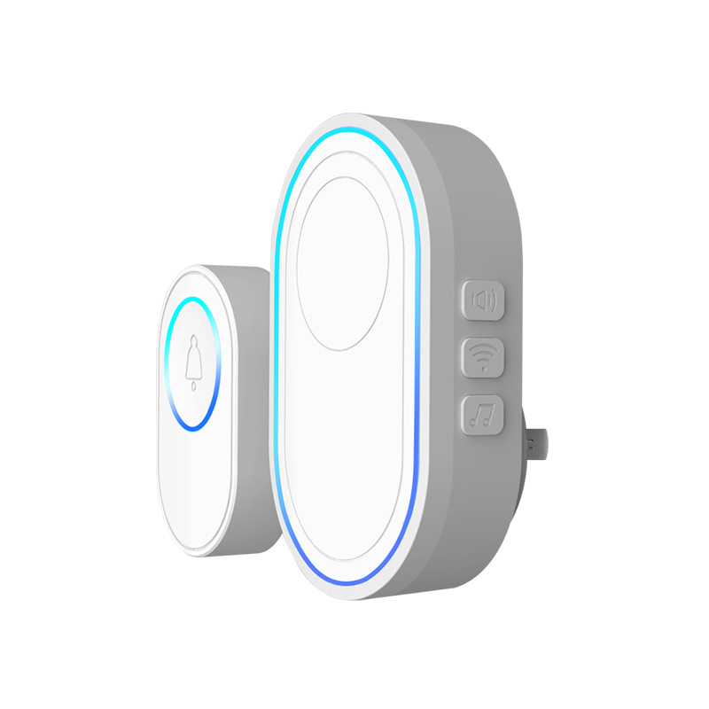 WiFi doorbell smart doorbell alarm can be equipped with 433 detector English wireless
WiFi doorbell smart doorbell alarm can be equipped with 433 detector English wireless