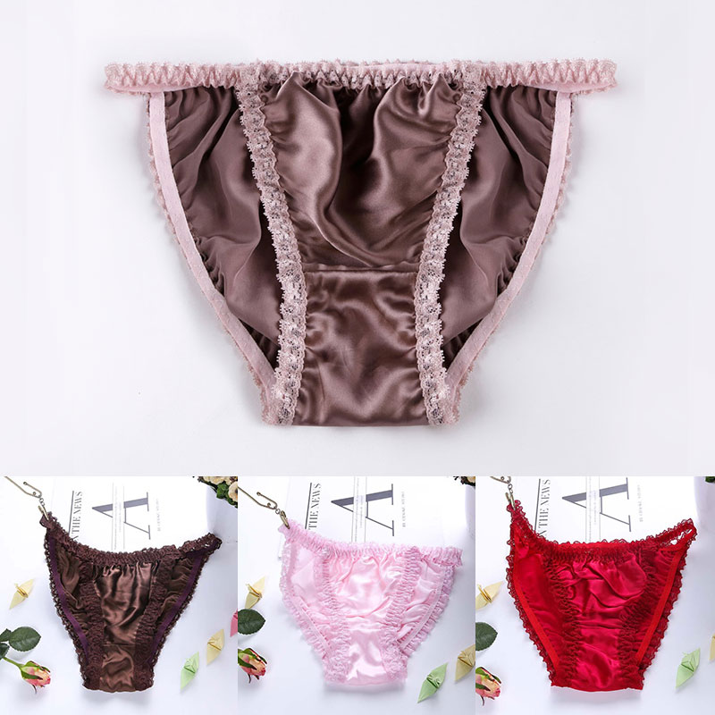 Women's Panties Large Sizes Low Waist Ruffle Silk Sexy Underwear Plus Size Women Breathable Underpanties Seamless, Black
Women's Panties Large Sizes Low Waist Ruffle Silk Sexy Underwear Plus Size Women Breathable Underpanties Seamless, Black