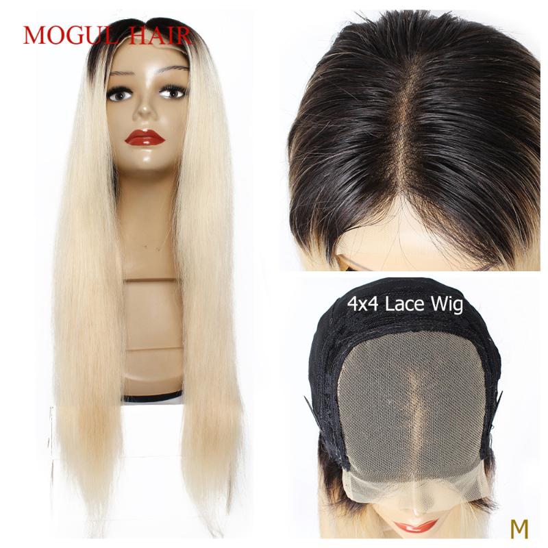 Mogul Hair 4x4 Lace Closure Wig Ombre Blonde Human Hair Wig 12-30 inch 1B 613 Blonde 150% Density Straight Brazilian Remy, As pic
Mogul Hair 4x4 Lace Closure Wig Ombre Blonde Human Hair Wig 12-30 inch 1B 613 Blonde 150% Density Straight Brazilian Remy, As pic
