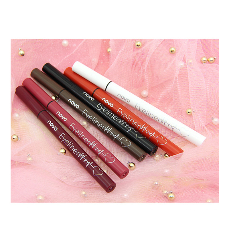 6 Colors Liquid Eyeliner Pencil Waterproof Long Lasting Easy To Wear Not Blooming Sweatproof Natural Eyeliner Pen TSLM1, 01
6 Colors Liquid Eyeliner Pencil Waterproof Long Lasting Easy To Wear Not Blooming Sweatproof Natural Eyeliner Pen TSLM1, 01