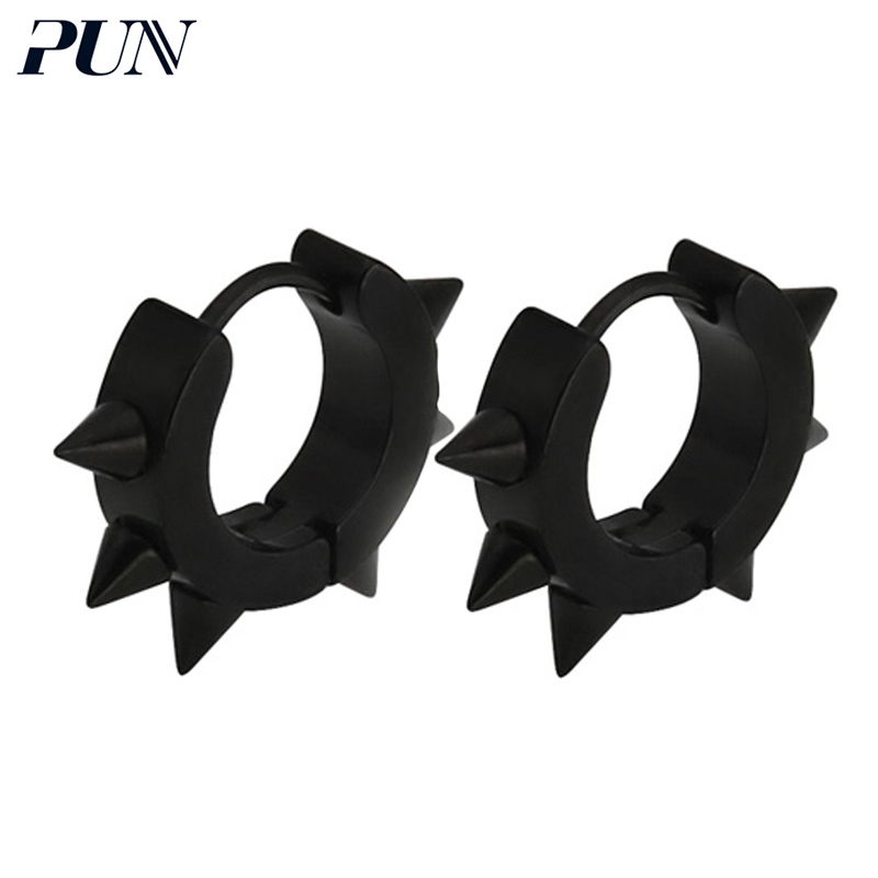 Hoop & Huggie PUN 2021 Punk Earring Men Steel Earrings Titanium Charms Round Circle Hip Hop Stainless Black Ear Rings
Hoop & Huggie PUN 2021 Punk Earring Men Steel Earrings Titanium Charms Round Circle Hip Hop Stainless Black Ear Rings