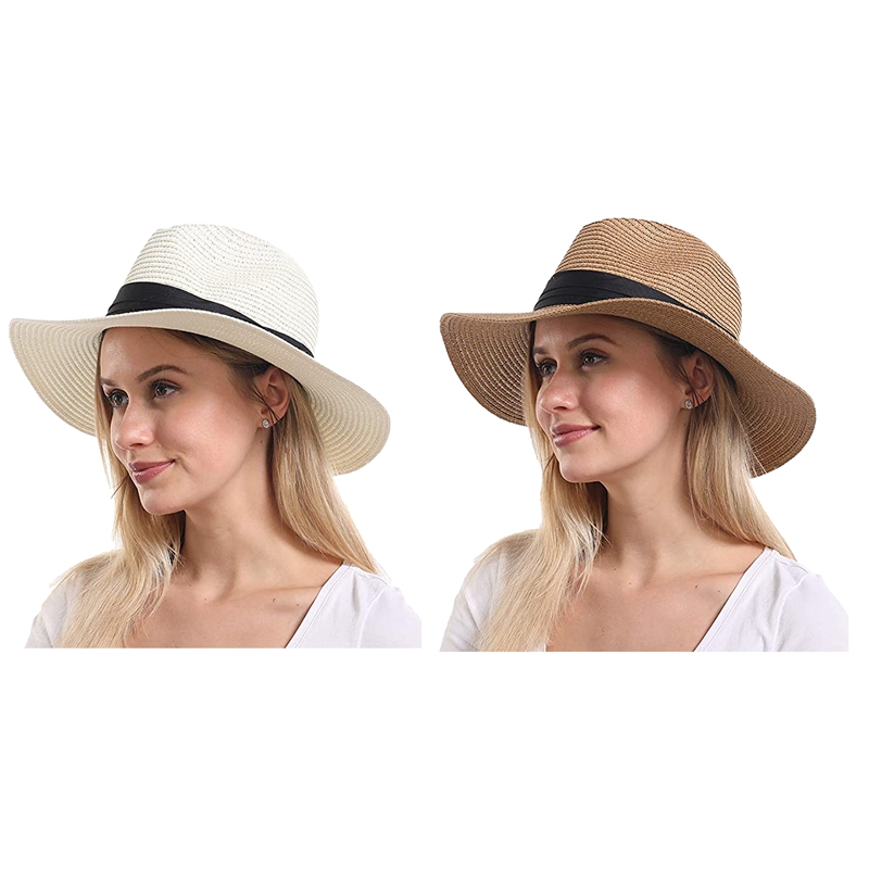 Straw Hat Summer Foldable Beach Seaside Sun Protection Vacation Sun Hat Beach Female English Panama Straw Unisex, Light coffee
Straw Hat Summer Foldable Beach Seaside Sun Protection Vacation Sun Hat Beach Female English Panama Straw Unisex, Light coffee