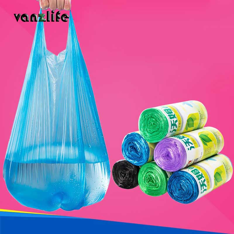 vanzlife large trash bags home portable vest type garbage bags kitchen color thickening small plastic Factory dispenser
vanzlife large trash bags home portable vest type garbage bags kitchen color thickening small plastic Factory dispenser