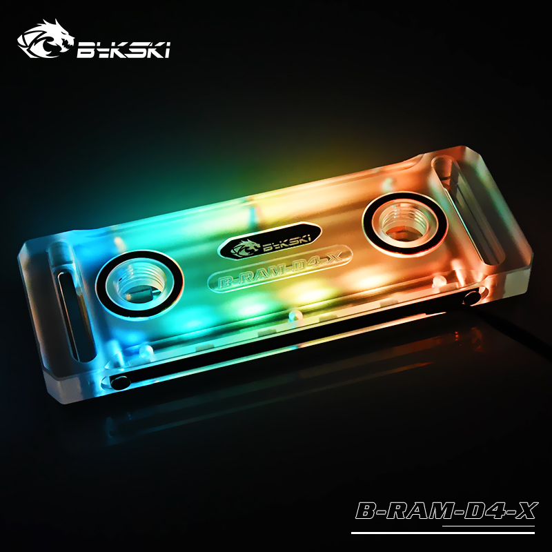Bykski RAM Water Cooling Block use for Dual Channel 2pcs RAM or 4 Channel 4pcs Cooled RGB Radiator
Bykski RAM Water Cooling Block use for Dual Channel 2pcs RAM or 4 Channel 4pcs Cooled RGB Radiator