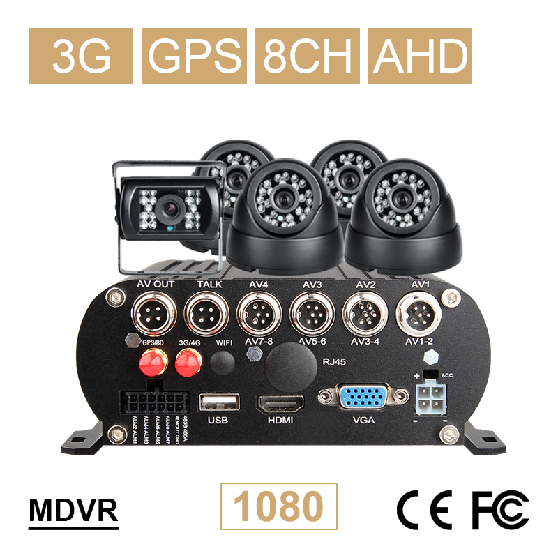 Outdoor+Indoor 5Pcs HD Auto Camera With 8CH 3G GPS HDD Hard Disk Car Dvr CCTV Security Product Real-time Monitoring Online Mdvr
Outdoor+Indoor 5Pcs HD Auto Camera With 8CH 3G GPS HDD Hard Disk Car Dvr CCTV Security Product Real-time Monitoring Online Mdvr