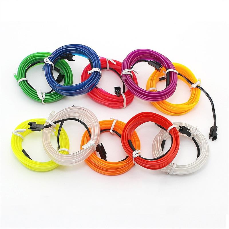 1M 2M 3M 5M EL Wire Rope Tube LED Strip 10 Colors Flexible Neon Lamp Auto Car Interior Decoration Light Atmosphere Lamp
1M 2M 3M 5M EL Wire Rope Tube LED Strip 10 Colors Flexible Neon Lamp Auto Car Interior Decoration Light Atmosphere Lamp
