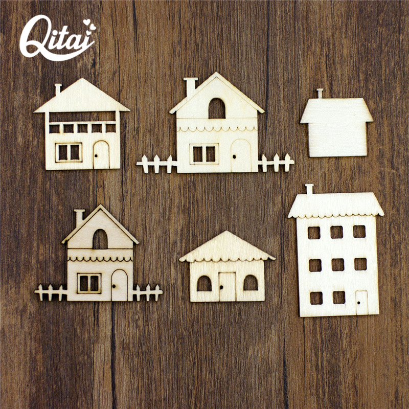 QITAI 18pcs Wooden Slices House Shaped Creative DIY Wood Crafts Decorations Pendants Embellishments Home Handmade Craft WF261
QITAI 18pcs Wooden Slices House Shaped Creative DIY Wood Crafts Decorations Pendants Embellishments Home Handmade Craft WF261