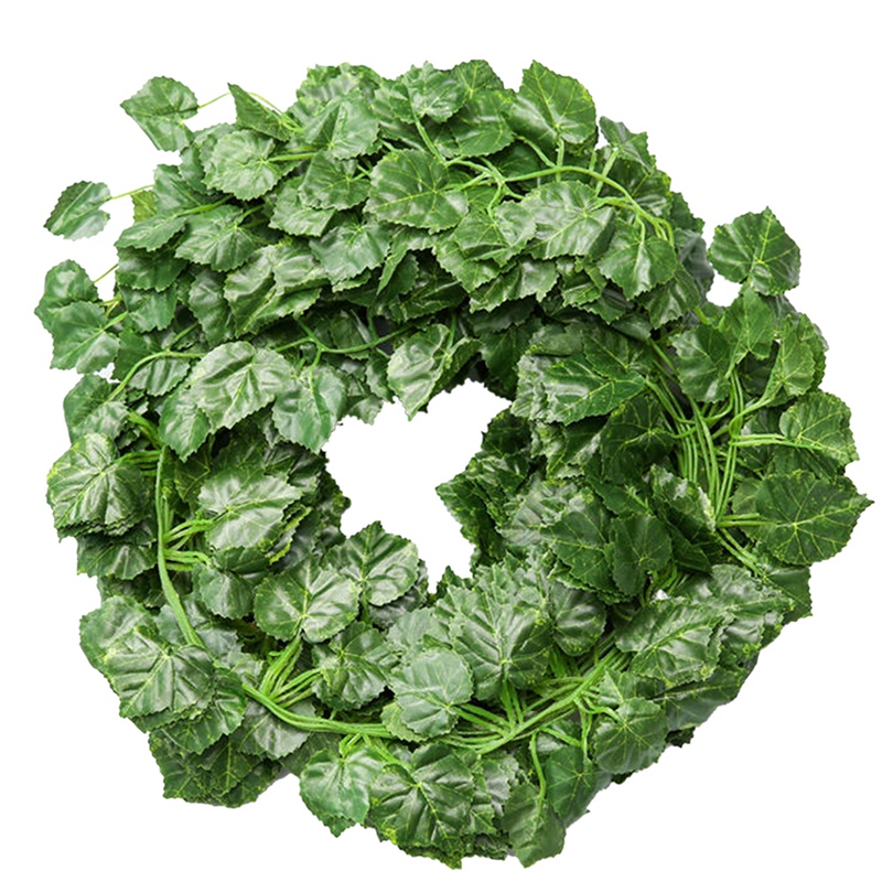 12 Pcs Artificial Ivy Leaf Garland Fake Plant Ivy Vine Hanging For Wedding Party Garden Wall Decoration Grape Leaves, Green
12 Pcs Artificial Ivy Leaf Garland Fake Plant Ivy Vine Hanging For Wedding Party Garden Wall Decoration Grape Leaves, Green