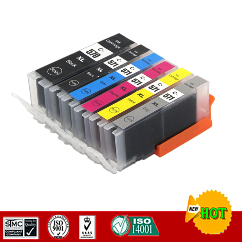 Compatible for Canon Ink cartridge PGI570 CLI571 PGI 570 suit for Canon PIXMA MG7750 MG7751 MG7752 MG7753 TS8050 TS8051 etc
Compatible for Canon Ink cartridge PGI570 CLI571 PGI 570 suit for Canon PIXMA MG7750 MG7751 MG7752 MG7753 TS8050 TS8051 etc