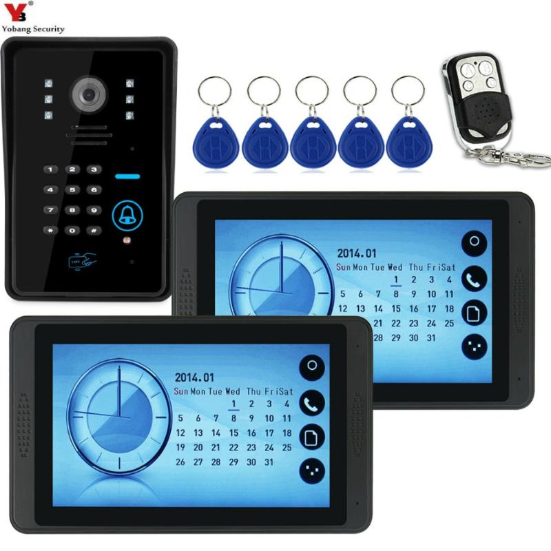 7" Video Intercom system visual speakerphone 1000TVL Infared IR doorbell camera wired video door phone for home apartment
7" Video Intercom system visual speakerphone 1000TVL Infared IR doorbell camera wired video door phone for home apartment