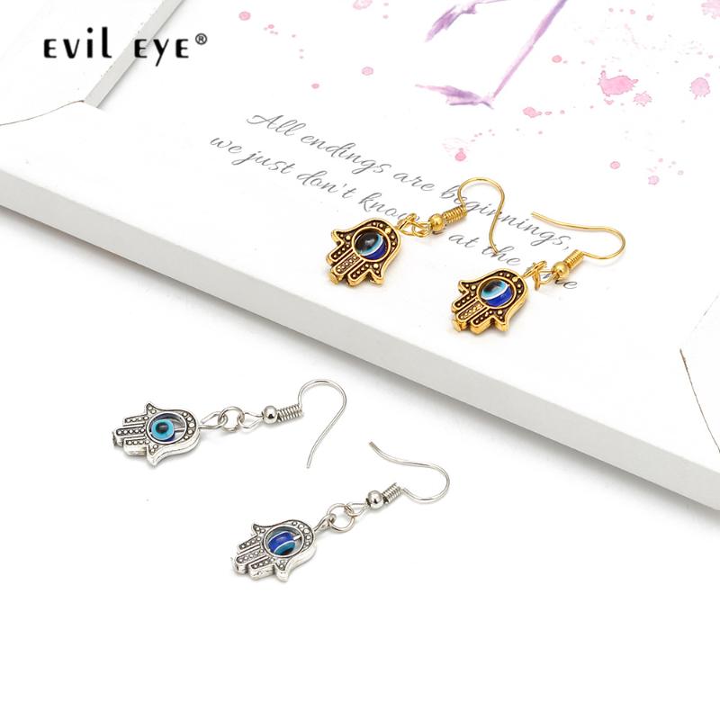 Dangle & Chandelier EVIL EYE Fatima Hamsa Hand Charm Drop Earrings Gold Silver Color Blue Red Turkish Jewelry For Women EY2628
Dangle & Chandelier EVIL EYE Fatima Hamsa Hand Charm Drop Earrings Gold Silver Color Blue Red Turkish Jewelry For Women EY2628