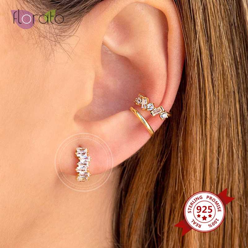 Hoop & Huggie 9mm Inner Diameter 925 Sterling Silver Small Earrings Tiny Baguette CZ For Women Jewelry
Hoop & Huggie 9mm Inner Diameter 925 Sterling Silver Small Earrings Tiny Baguette CZ For Women Jewelry