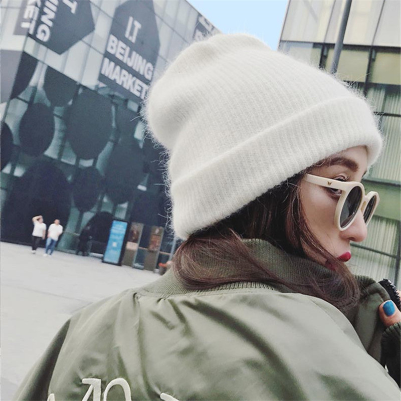 New Winter Hat for Women Cashmere Knitted Beanies Thick Warm Ladies Wool Angora Hat Female Beanie Hats, Black
New Winter Hat for Women Cashmere Knitted Beanies Thick Warm Ladies Wool Angora Hat Female Beanie Hats, Black
