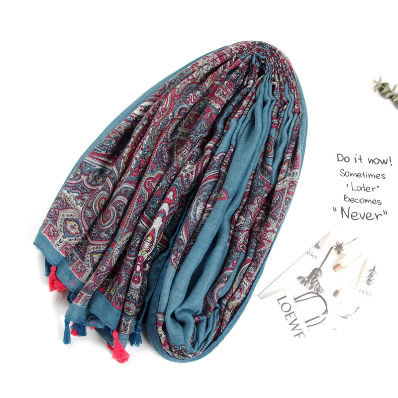 Ethnic style dustproof beach towelWinter cotton and linen scarf women sunscreen silk Scarves summer fashion print tassel shawl
Ethnic style dustproof beach towelWinter cotton and linen scarf women sunscreen silk Scarves summer fashion print tassel shawl
