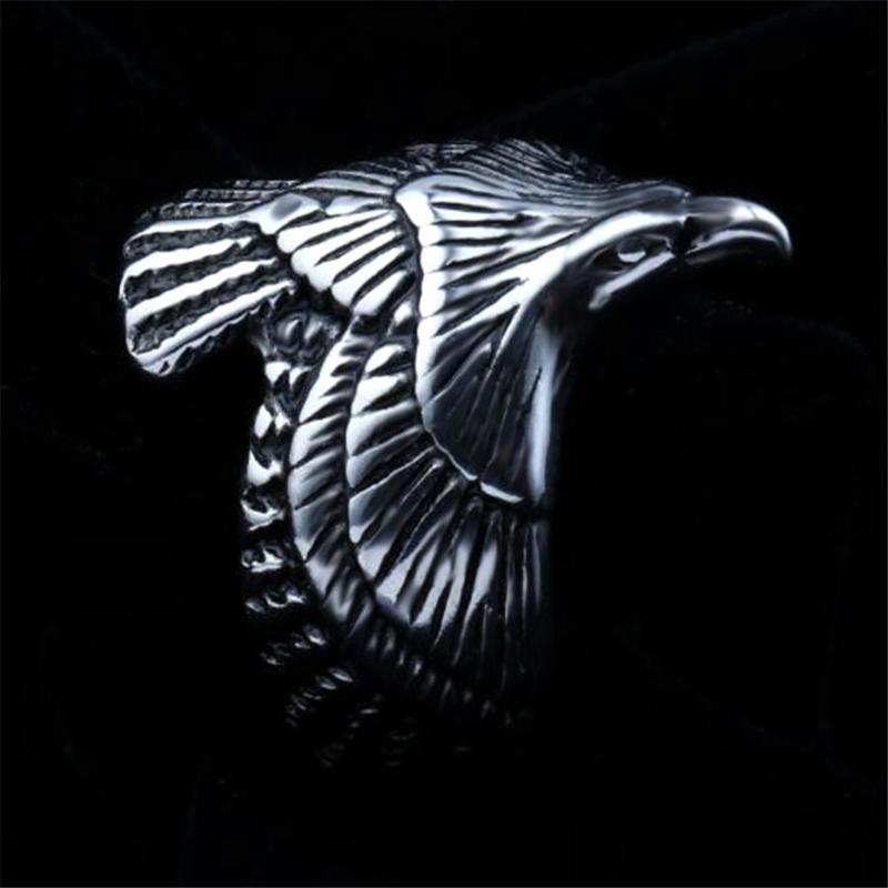 Vintage Beautiful Viking Raven Rings Talisman Eagle Bird Ring for Women Men High Quality Viking Jewelry Drop Ship Wedding Bands
Vintage Beautiful Viking Raven Rings Talisman Eagle Bird Ring for Women Men High Quality Viking Jewelry Drop Ship Wedding Bands
