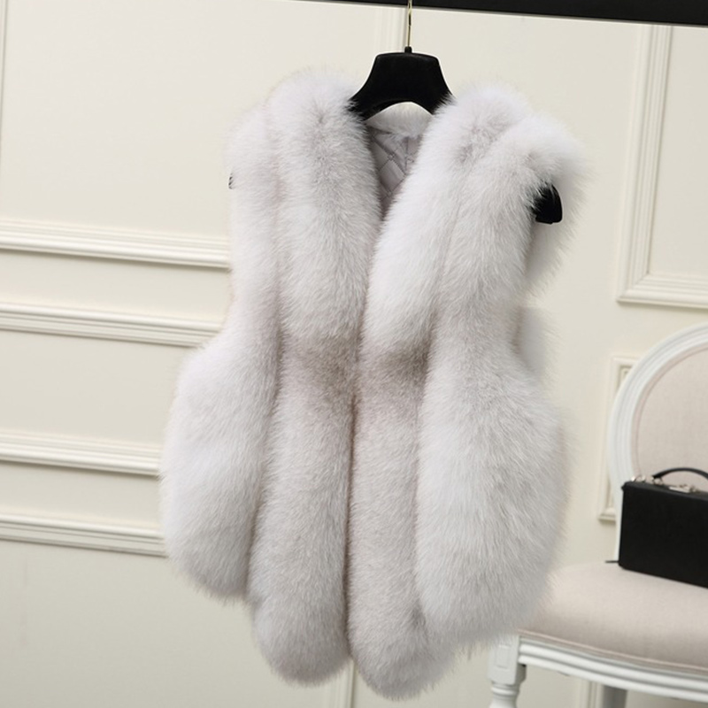 Fake Fur Winter Women' Sleeveless Jackets Vest Soft Trouching Waist Coats Female 2020 Fashion Fake Fur Vests Outerwear Women, Black
Fake Fur Winter Women' Sleeveless Jackets Vest Soft Trouching Waist Coats Female 2020 Fashion Fake Fur Vests Outerwear Women, Black