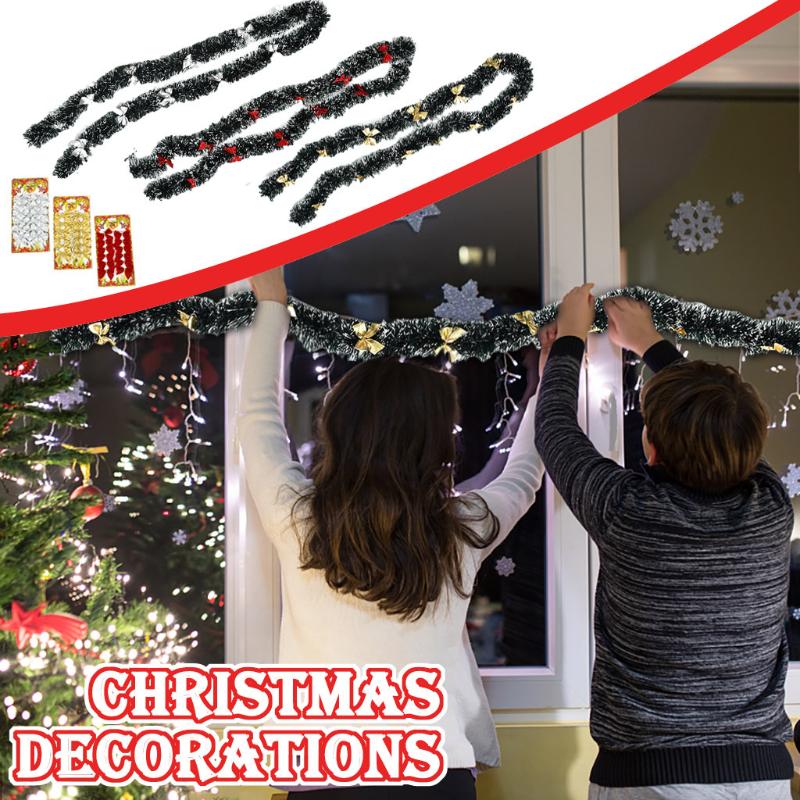 Christmas Tree Garland Ornaments Dark Green White Edge Top Ornaments Household Window Wall Decorations Merry Christmas Decor
Christmas Tree Garland Ornaments Dark Green White Edge Top Ornaments Household Window Wall Decorations Merry Christmas Decor