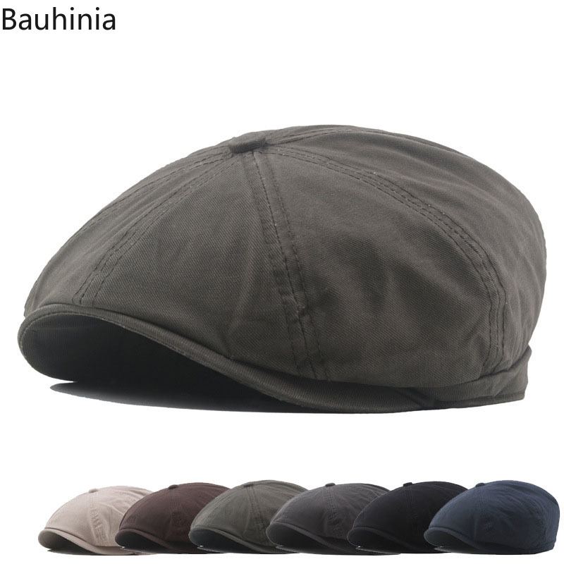 Bauhinia 2020 New spring and autumn beret hat Cotton Gatsby octagonal hats Casual Men and women Retro British Newsboy cap, Black
Bauhinia 2020 New spring and autumn beret hat Cotton Gatsby octagonal hats Casual Men and women Retro British Newsboy cap, Black