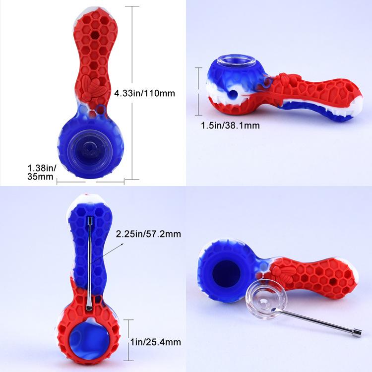 High quality Oil Burner Dab Pipes Tobacco with Glass Bowl Silicone water Pipe smoking accessories
High quality Oil Burner Dab Pipes Tobacco with Glass Bowl Silicone water Pipe smoking accessories