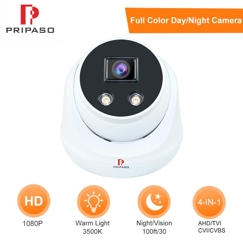 Warm Light Full Color Night Vision 2.0MP Camera 4 in 1 TVI/AHD/CVI 1080P Mini Plastic Dome CCTV Home Security Surveillance Cam
Warm Light Full Color Night Vision 2.0MP Camera 4 in 1 TVI/AHD/CVI 1080P Mini Plastic Dome CCTV Home Security Surveillance Cam