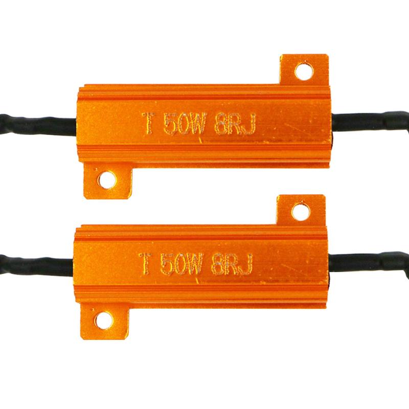 2pcs 50W 8RJ 6RJ H7 H11 9006 Headlight Load Resistor LED Canbus Car Fog Lamps Decoder Error Warning Resistance
2pcs 50W 8RJ 6RJ H7 H11 9006 Headlight Load Resistor LED Canbus Car Fog Lamps Decoder Error Warning Resistance