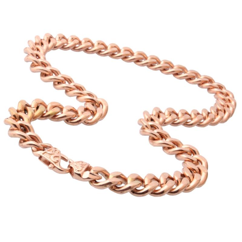 New 13/15mm Wide Stainless Steel Rose Gold Cuban Curb Link Chain Men's Women's Necklace Or Bracelet Fashion Jewelry 7-40inch
New 13/15mm Wide Stainless Steel Rose Gold Cuban Curb Link Chain Men's Women's Necklace Or Bracelet Fashion Jewelry 7-40inch
