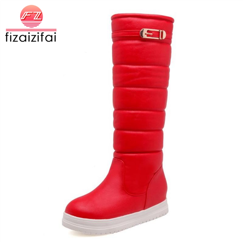 Coolcept Size 32-44 Women Plush Fur Knee High Boots Round Toe Winter Warm Shoes Woman Fashion Metal Crystal Inside Heels Boots, Black
Coolcept Size 32-44 Women Plush Fur Knee High Boots Round Toe Winter Warm Shoes Woman Fashion Metal Crystal Inside Heels Boots, Black