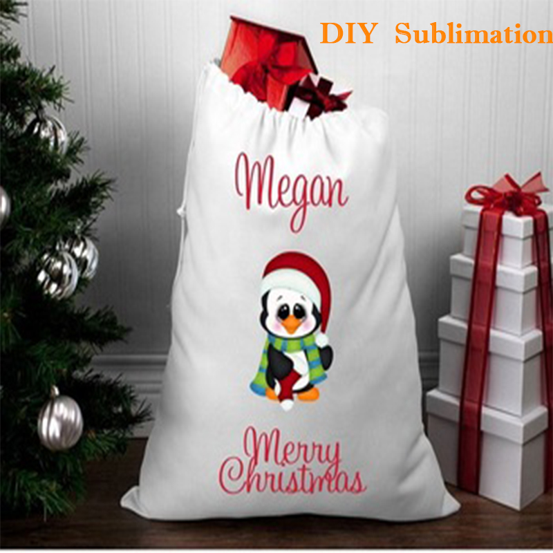 10pcs/lot Merry Christmas Sublimation Santa Sacks White Blanks Candy Bag New Year Home Decoration Candy Gift Large Storage
10pcs/lot Merry Christmas Sublimation Santa Sacks White Blanks Candy Bag New Year Home Decoration Candy Gift Large Storage