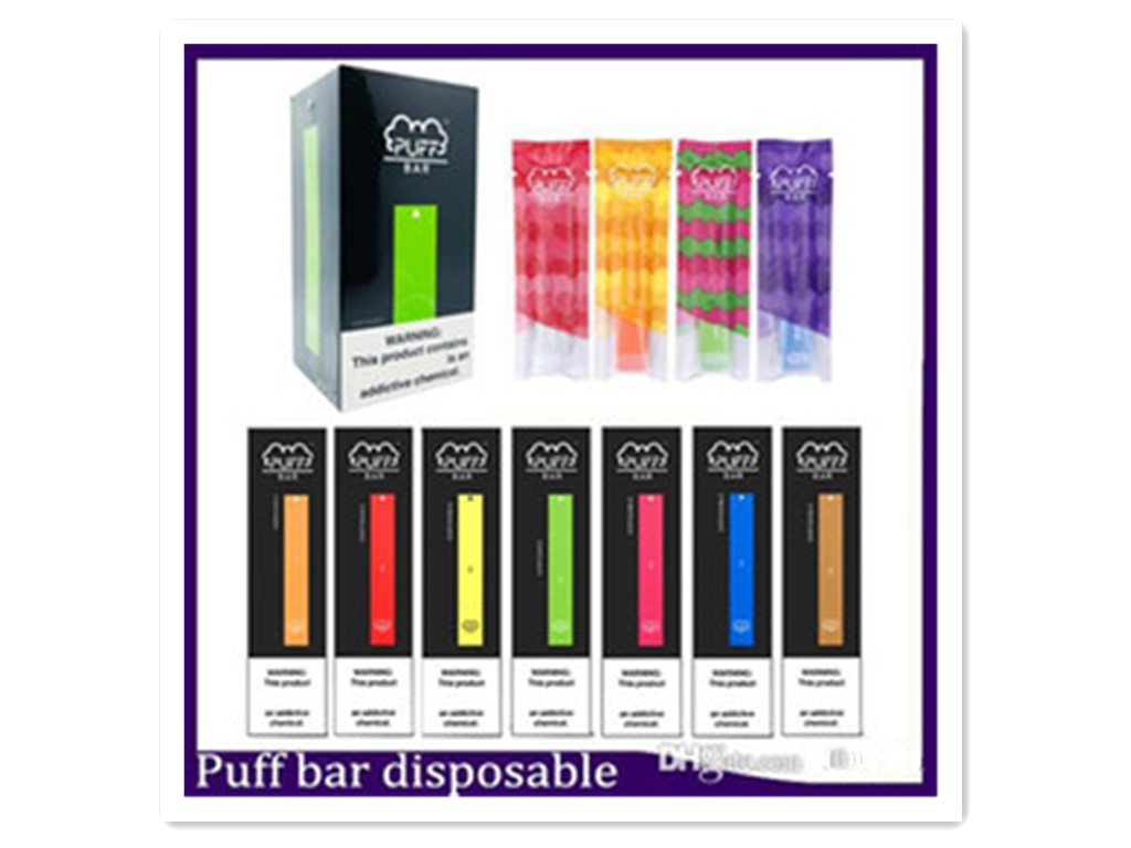 

Newest Puff Bar Disposable Device Empty Pod Starter Kit 280mAh Battery Vape Pen Vs Eon Posh Vgod Stig Disposable, No sold separately