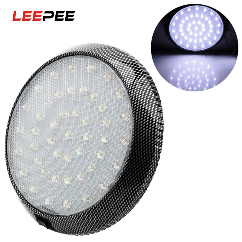 Car Dome Roof Ceiling Light 46LED 12V LED Car Interior Reading Light Bulb Reading Lamp White Round Style Auto Interior, As pic
Car Dome Roof Ceiling Light 46LED 12V LED Car Interior Reading Light Bulb Reading Lamp White Round Style Auto Interior, As pic