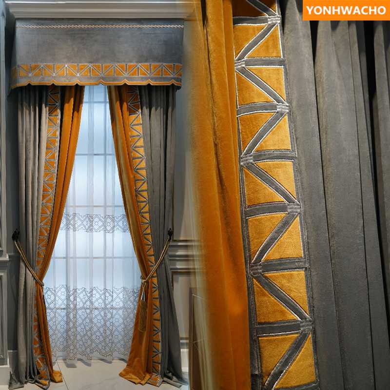 Custom curtains Nordic modern minimalist velvet gray quality velvet smooth cloth blackout curtain tulle valance drape B158, Tulle sheer
Custom curtains Nordic modern minimalist velvet gray quality velvet smooth cloth blackout curtain tulle valance drape B158, Tulle sheer
