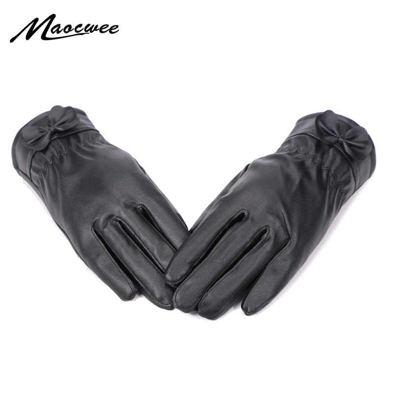 Women thickening Winter Gloves Fashion Warm Thicken Elegant PU Leather High quality Outdoor Wrist Warm Women's Leather Gloves
Women thickening Winter Gloves Fashion Warm Thicken Elegant PU Leather High quality Outdoor Wrist Warm Women's Leather Gloves