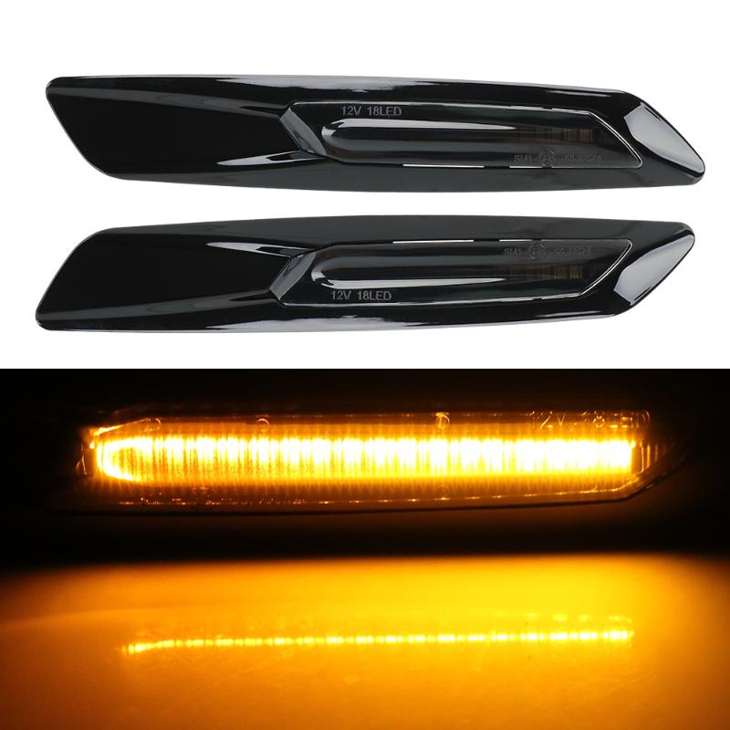LEEPEE Signal Lamp Blinker Light For E60 E61 E81 E82 E88 E90 E91 E92 E93 1Pair LED Car Dynamic Side Marker Turn Signal Light, As pic
LEEPEE Signal Lamp Blinker Light For E60 E61 E81 E82 E88 E90 E91 E92 E93 1Pair LED Car Dynamic Side Marker Turn Signal Light, As pic