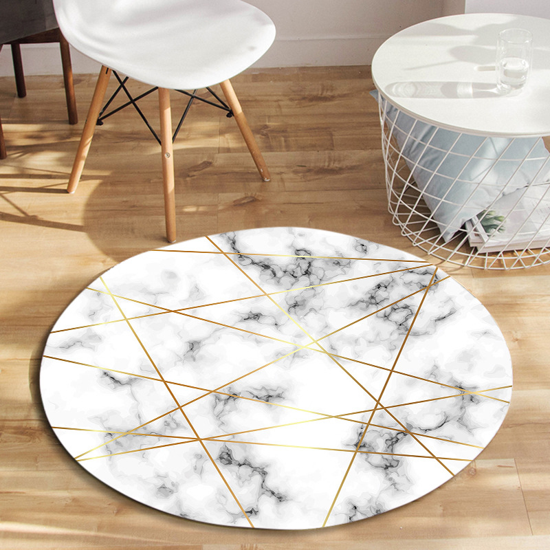 Nordic Marble Round Living Room Carpet Corridor Computer Round Floor Mat Bedroom Decorative Floor Mat
Nordic Marble Round Living Room Carpet Corridor Computer Round Floor Mat Bedroom Decorative Floor Mat