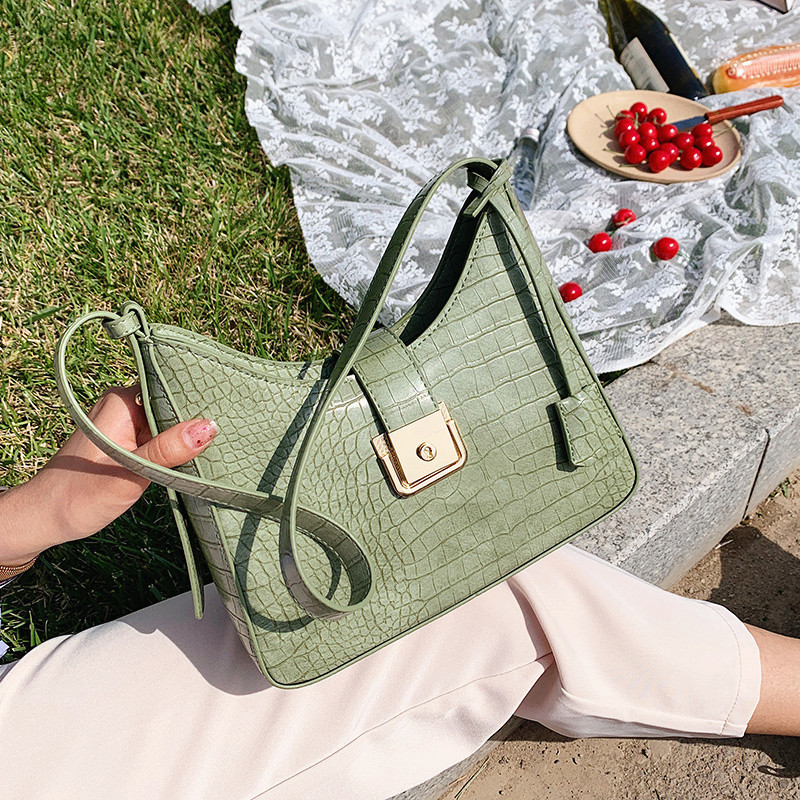 Female Crocodile Pattern Crossbody Bags for Women 2020 Summer Casual Shoulder Bag Ladies PU Leather Small Tote Bags Sac A Main, Beige
Female Crocodile Pattern Crossbody Bags for Women 2020 Summer Casual Shoulder Bag Ladies PU Leather Small Tote Bags Sac A Main, Beige