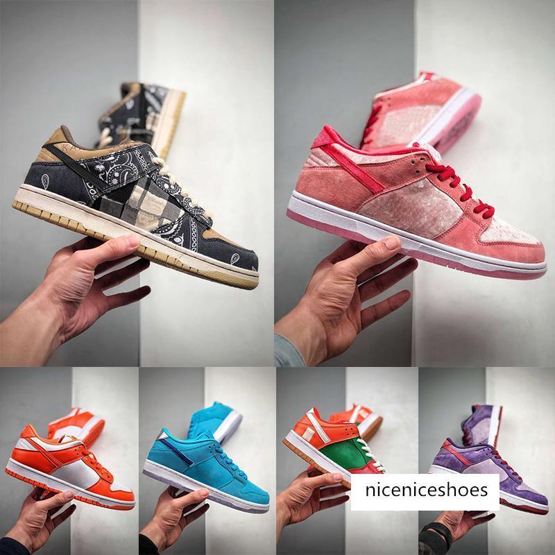 New SB Mens Designer Dunk Travis Canvas Shoes Scotts Jackboys Low Skateboard Shoe High Quality Kids Men Women Sport Trainers Sneakers
New SB Mens Designer Dunk Travis Canvas Shoes Scotts Jackboys Low Skateboard Shoe High Quality Kids Men Women Sport Trainers Sneakers