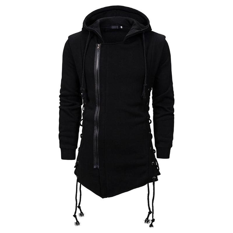 2020 Men fashion black punk rock hip hop trench coat hooded cloak men nightclub DJ singer stage long jacket cardigan gothic coat
2020 Men fashion black punk rock hip hop trench coat hooded cloak men nightclub DJ singer stage long jacket cardigan gothic coat