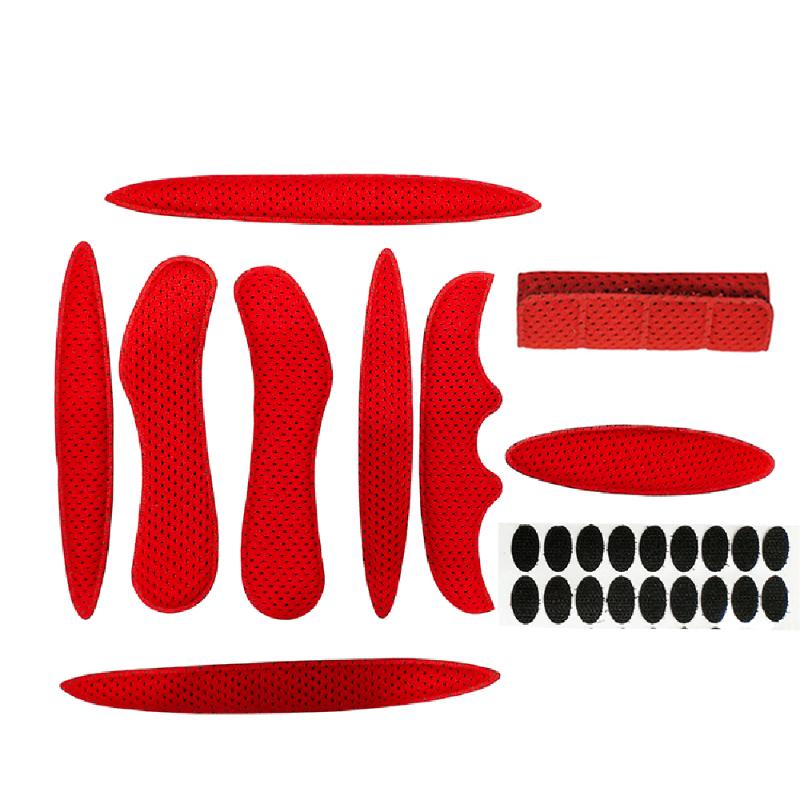 1set Cycling Helmet Pads Sealed Sponge Bicycle Electric Motorcycle Riding Helmet Lining Sponge Inner Pads Protection Pad, Red
1set Cycling Helmet Pads Sealed Sponge Bicycle Electric Motorcycle Riding Helmet Lining Sponge Inner Pads Protection Pad, Red