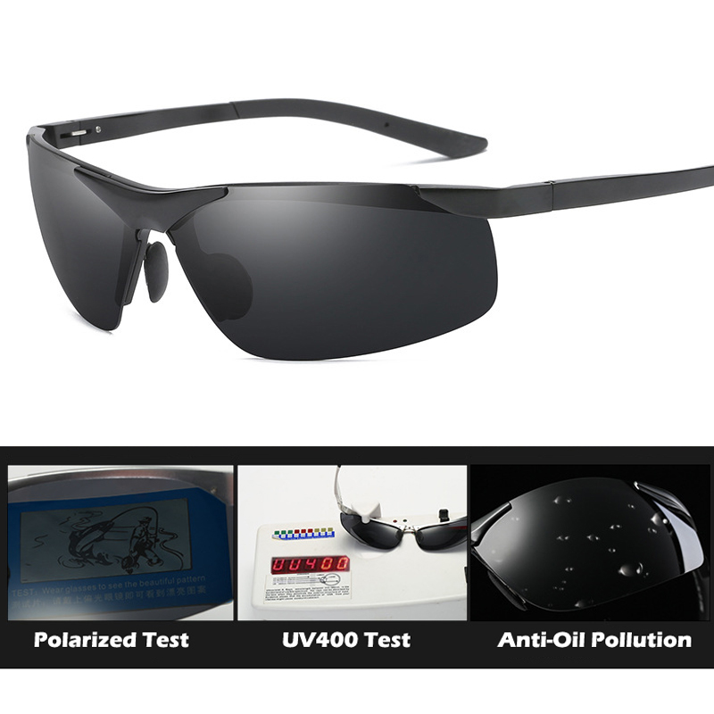 Brand Design New Men's Aluminum Polarized Sunglasses UV400 Protection Driving Fishing Glasses Goggle Male Eyewear Gafas 6806
Brand Design New Men's Aluminum Polarized Sunglasses UV400 Protection Driving Fishing Glasses Goggle Male Eyewear Gafas 6806