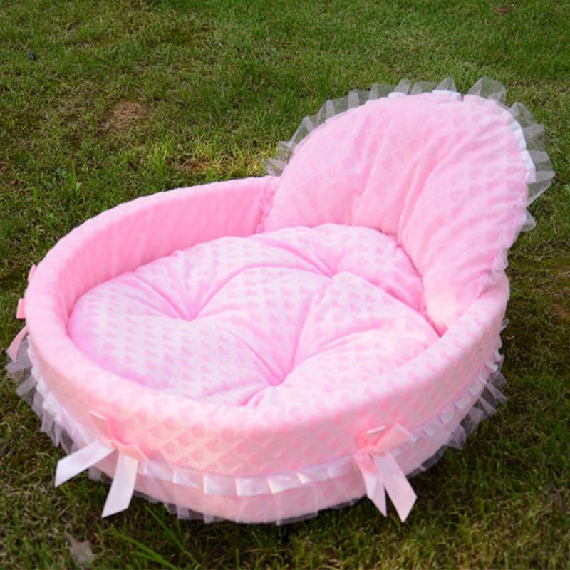 Circular Dog House Lace Princess Puppy House Pet Lace Nest Pet Kennel Cat Dog Beds Luxury Cat Sofa Nest, Pink
Circular Dog House Lace Princess Puppy House Pet Lace Nest Pet Kennel Cat Dog Beds Luxury Cat Sofa Nest, Pink