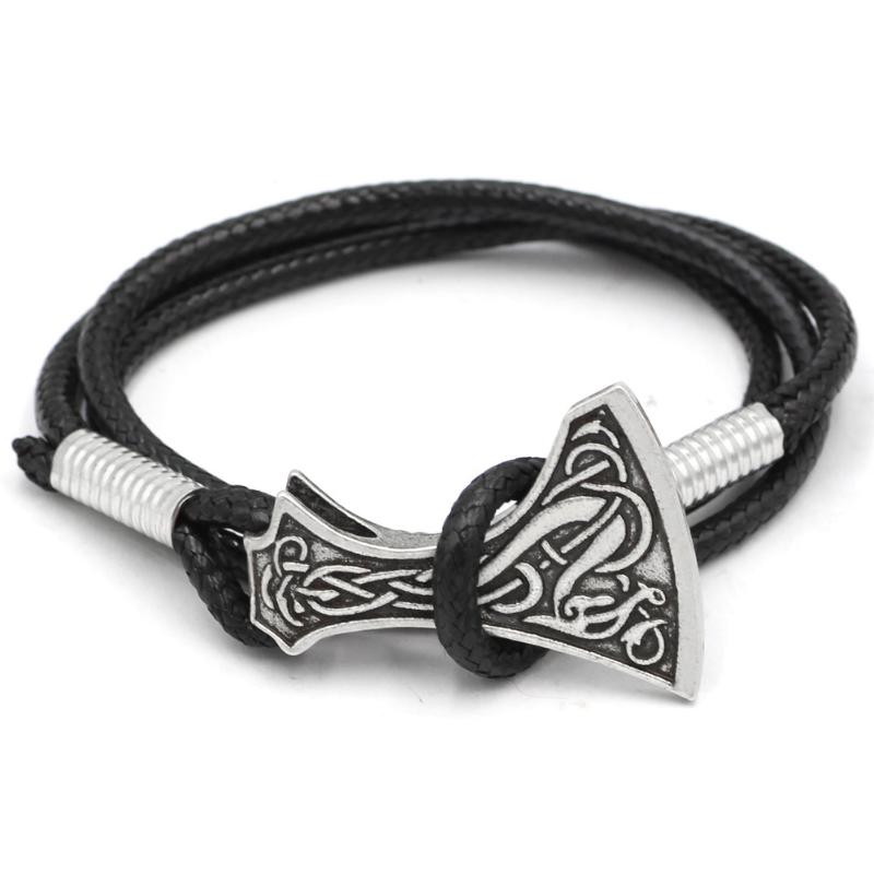 Youeshone 10pcs Viking Nordic Talisman Axe Amulet Pendant Necklace Large Axe Sekira Bracelet- 23cm
Youeshone 10pcs Viking Nordic Talisman Axe Amulet Pendant Necklace Large Axe Sekira Bracelet- 23cm