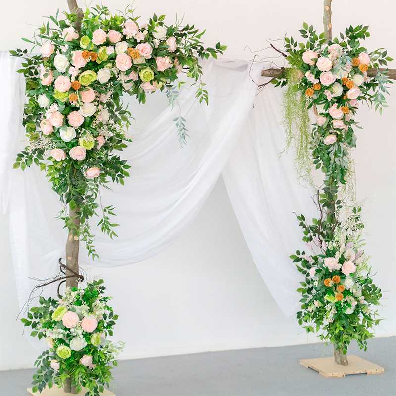 Mori wedding props arch silk flower simulation flower row wedding layout road lead corner, Type c
Mori wedding props arch silk flower simulation flower row wedding layout road lead corner, Type c