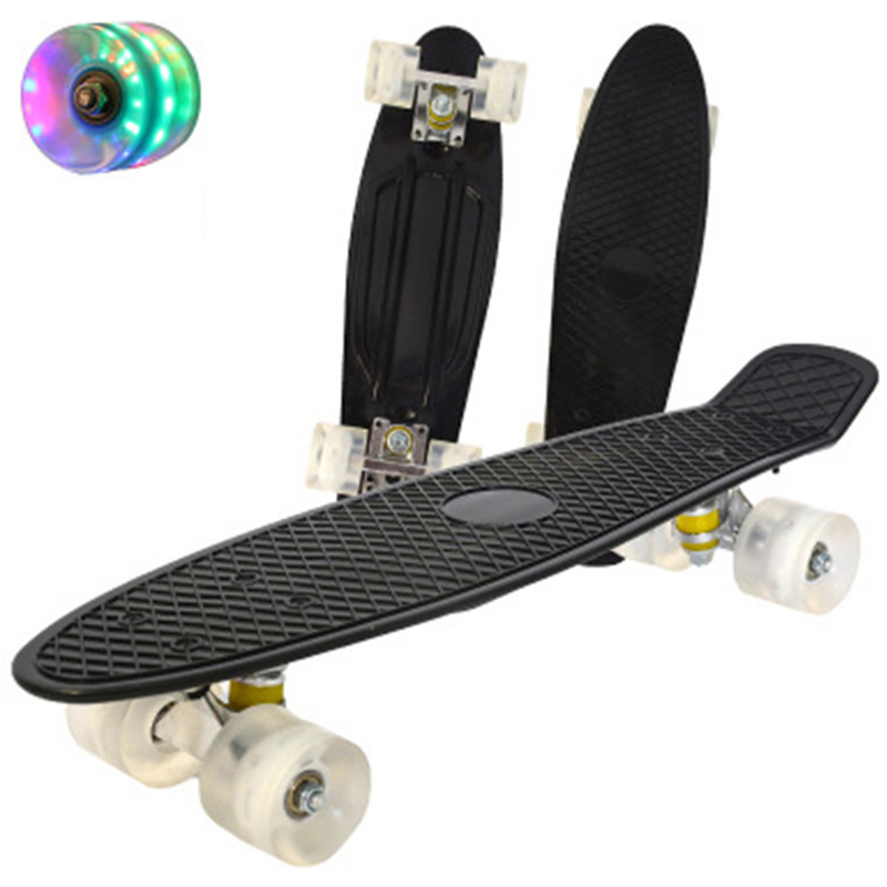 Jusenda Skateboard 22in Mini Cruiser Children's Penny Board Pastel Longboard Fish Skate Board Flashing Wheels Banana Skateboard, Purple from ru
Jusenda Skateboard 22in Mini Cruiser Children's Penny Board Pastel Longboard Fish Skate Board Flashing Wheels Banana Skateboard, Purple from ru