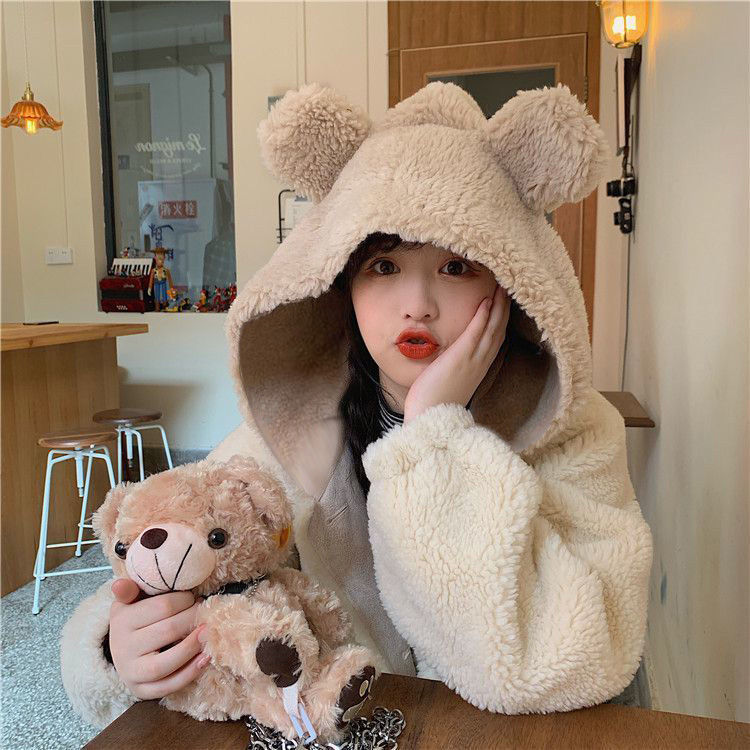 2020 lambs Plush coat women' new winter student loose Korean cardigan top
2020 lambs Plush coat women' new winter student loose Korean cardigan top