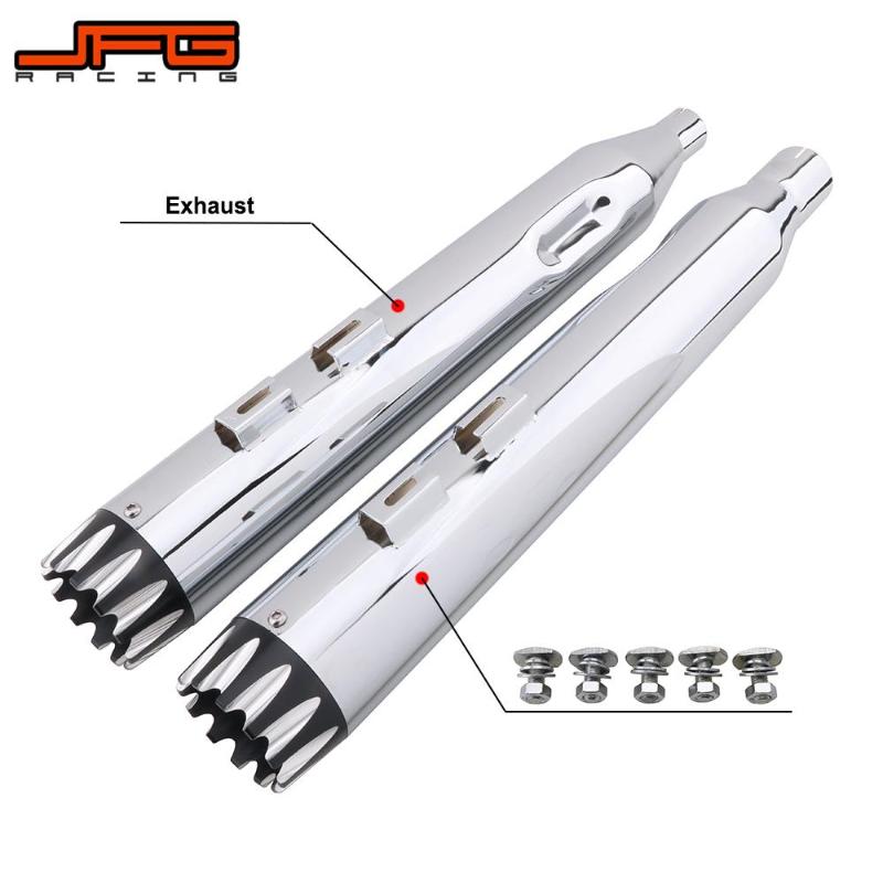 Motorcycle 4" Exhaust Pipes Mufflers Slip-On For 2020 2020 Touring Models Street Electra Road Glide Road King Ultra
Motorcycle 4" Exhaust Pipes Mufflers Slip-On For 2020 2020 Touring Models Street Electra Road Glide Road King Ultra